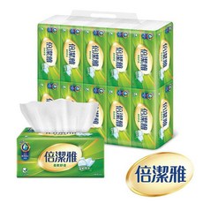 倍潔雅 衛生紙 柔軟舒適抽取式衛生紙, 1個