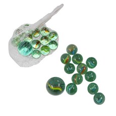 유리구슬 12개 (약 1.5cm) + 왕구슬 1개 (약 2.5cm)