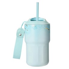 스타벅스 마이크로 리듬 더블 드링크 커피컵 11168495, 1개, 블루, 445ml