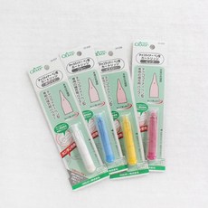 [크로바] 분말초크펜 리필용(4컬러) (24-037 038 039 040), 1개, 02 핑크