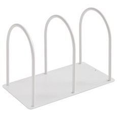 타이디 모던 철제 책꽂이, 화이트