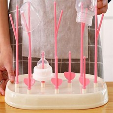 스토어멘터리 젖병건조대 플라스틱 병 건조대