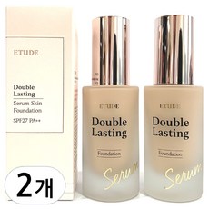 에뛰드 더블래스팅 세럼 스킨 파운데이션 30g, 뉴트럴바닐라 17N1, 2개