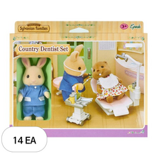 실바니안패밀리 치과 의사 역할놀이 세트, 14세트