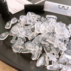 안경 코받침 실리콘 에어 코패드 10개 +드라이버 안경닦이