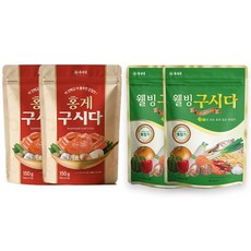 북설악 웰빙구시다 150x2 + 홍게구시다 150x2, 150g+150g, 4개