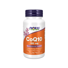 NOW Foods CoQ10 150mg素食膠囊, 100顆, 1罐