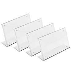 티알비 아크릴 스탠드 꽂이, 1세트, 가로형 A6(4개입)
