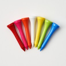 대나무숏티42mm 100p 땅콩숏티 골프티 대나무티 티꽂이, 100개