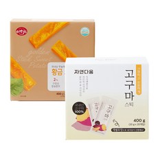[매홍] 무농약 칼슘 황금 고구마바 고구마스틱 1+1 간식 세트