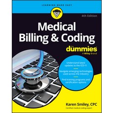 (영문도서) Medical Billing & Coding for Dummies Paperback, English, 9781394268313