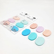 메모지(핑크+블루) 아크릴 부착형 세트 말풍선