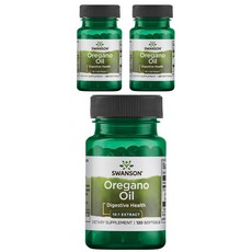 Swanson 斯旺森 牛至油軟膠囊, 120顆, 3罐