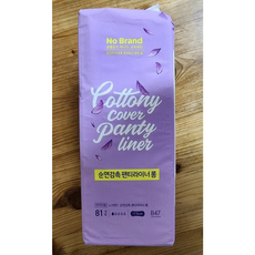 노브랜드 순면감촉 팬티라이너 롱 17.5cm 81p개입, 81개입, 4개