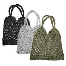 kimspp 마크라메 그물가방 비치가방 니트 뜨개 여름가방 숄더백 네트백 장바구니