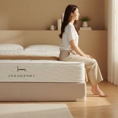 조은자리 원룸 1인용 더블 침대 매트리스 바닥 허리에 좋은 스프링 매트리스 S SS Q K, 화이트, 23cm, 01 하드 S, 단단한