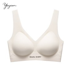 여성용 볼륨업 처짐 방지 부유방 보정 심리스 브라 노후크 노와이어 편한 스포츠 브라탑