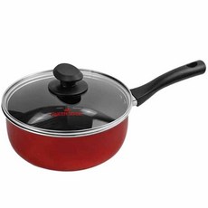 퀸센스 인덕션 코코 편수냄비, 18cm, 레드, 1개