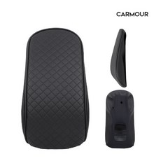 싼타페DM/더프라임 (12-18년) 팔걸이 콘솔쿠션, 블랙, 1개