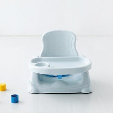 트레이조절 아기식탁의자 휴대 유아부스터 돌잔치, 핑크