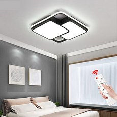 台灣光泰照明 LED 房間吸頂燈 附遙控, 黑色