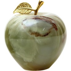 래디컬른 사과 문진 그린 오닉스 장식, 녹색