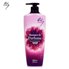 Elastine 魅惑情迷奢華香水洗髮精 600ml, 1個