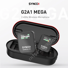 SYNCO 무선마이크 유튜브 방송 녹음용, 1개, G2A1Mega