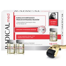 파모나 라디칼메드 우먼 탈모관리 앰플 + 540 골드 더마롤러, 15개, 5ml