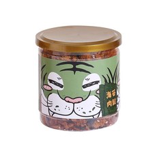 虎運 罐裝小肉鬆 120g 台灣豬 SGS檢驗合格, 1個, 【罐裝小肉鬆】米其林一星海苔肉鬆120g