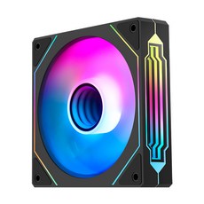 세고텝 NR12 ARGB PWM 블랙 시스템쿨러 120mm 저소음 쿨링팬