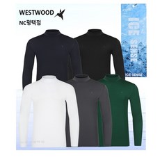 웨스트우드 WESTWOOD 남성 쿨링감이 뛰어난 베이스 냉감 반넥 티셔츠 5컬러 WP2MTCT705
