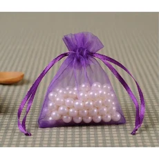 흰색 보석 선물 포장 오간자 가방 웨딩 크리스마스 드로스트링 파우치 10x15cm 200 개, 01 10x15cm-200pcs, 09 Dark purple