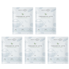 Body Goals 全素多效豌豆蛋白飲 觀音拿鐵口味 植物性蛋白 隨手包 31g, 5個