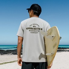 퀵실버 QUIKSILVER 남성 반팔 래쉬가드 QS1066GMT