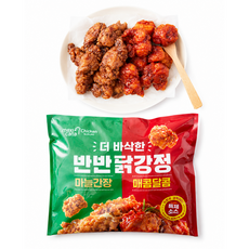 멕시카나 반반닭강정, 3개, 500g