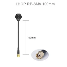 IFlight Albatross V2 SMA 5.8GHz 2.4dBi 안테나 LHCP RP / 60MM/100MM/150MM FPV 레이싱 드론 부품용, 02 LHCP RP-SMA 100mm