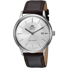 Orient 오리엔트 2세대 밤비노 버전 III 일본 자동 스테인리스 스틸 가죽 드레스 시계