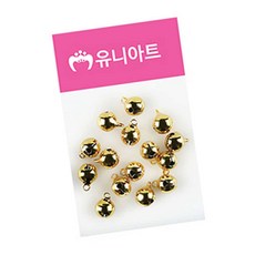 방울 10mm 금색 15p 딸랑이
