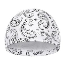 피트니스 트레이닝 야외 모험을 위한 통기성 스트레치 스컬 캡 6종, White