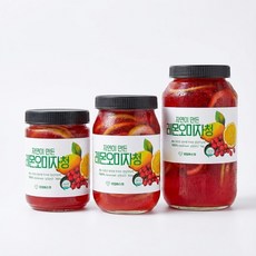 로컬바스켓 자연이 만든 수제 건강 레몬오미자청, 1개, 1개입, 350g