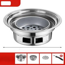 고깃집 매립형 숯통 직경 단일 원형 숯불 숯불피우기 환풍기 대형 캠핑 본체 단로 업소용, 1개