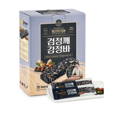 호정가 검정깨강정바 (20개입), 1g, 1개