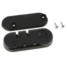 3xSecure 수하물 3자리 조합 자물쇠 가방 가방 코드 잠금 DS-004A