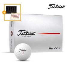 타이틀리스트 2025 Pro V1x 골프볼 4피스 아쿠쉬네트코리아 정품, 화이트(선물포장), 12개입, 1개