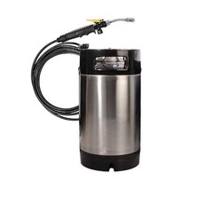 휴대용 분사기 썬팅분무기 코팅 고압 케크 건 캔+스프레이 스프레이 세차 9.5리터, C. 9.5리터+맞춤형 스티커