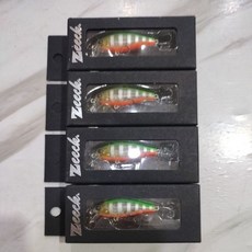 呈捷 Zeeck 8637 8638 8656 8655 minnow 路亞 米諾, 1個, 8638-1