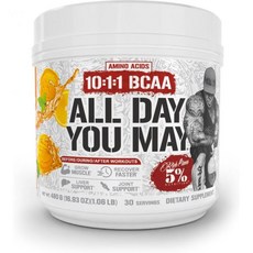 5% Nutrition Rich Piana AllDayYouMay BCAA Powder Premium Intra & Post Workout Amino Acids Hydrati, 1개, 450g
