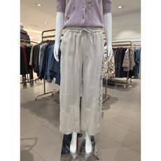비꼴리끄 린넨 자수 밴딩 팬츠 B262WS2050_s 705182
