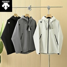 데상트 25SS 춘추야상 방풍방수후드 캐주얼 바람막이 슬림코트